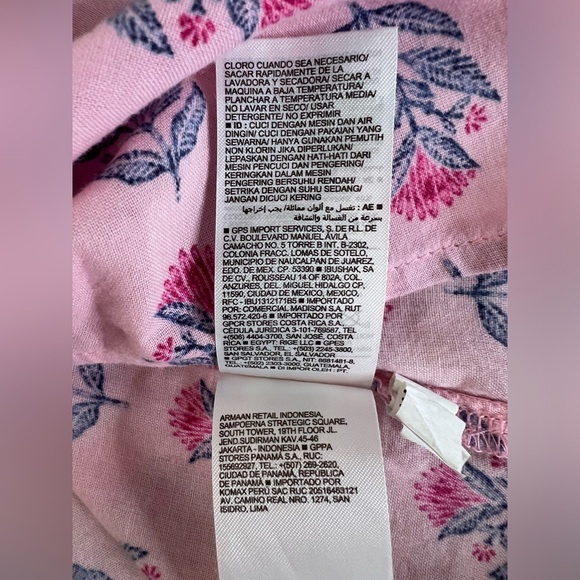 Old Navy Pink Floral Blouse - Picture 9 of 10